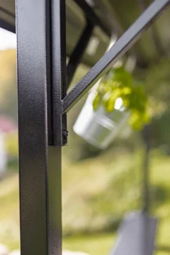 Grillfürst Premium Grillpavillon Aus Stahl Mit Wetterfestem Metalldach Und Ablageflächen -Grill Verkaufs-Shop Grillfuerst Grillpavillon Stahlstrebe