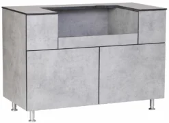 Grillfürst Outdoor Küche Grillschrank Modul OKG130 Beton