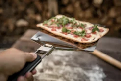 Grillfürst Pizzaheber / Pizzaschieber Edelstahl Klappbar -Grill Verkaufs-Shop Grillfuerst Pizzaschaufel klappbar