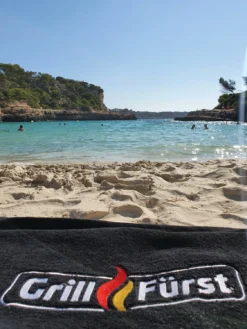 Grillfürst Premium Saunatuch / Handtuch / Badetuch / Strandtuch XL, 100% Baumwolle, 90 X 200 Cm