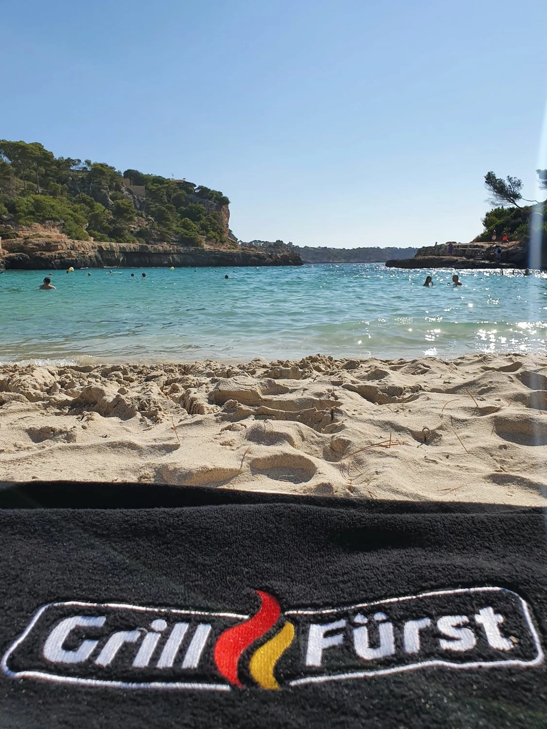 Grillfürst Premium Saunatuch / Handtuch / Badetuch / Strandtuch XL, 100% Baumwolle, 90 X 200 Cm 1 Grillfürst Premium Saunatuch / Handtuch / Badetuch / Strandtuch XL, 100% Baumwolle, 90 X 200 Cm