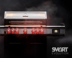 Grillfürst G521E Smart Grill - Mit Automatischer Temperatursteuerung, Hochtemperaturbrenner, Heckbrenner Und Edelstahl Rosten -Grill Verkaufs-Shop Grillfuerst Smart Evolution Gasgrill G521E