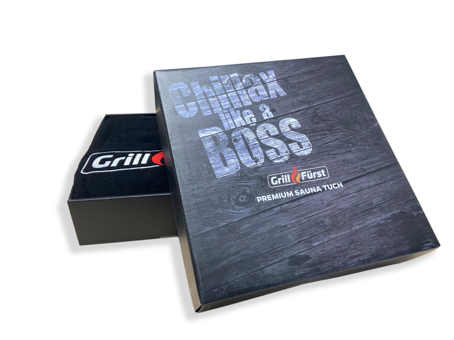 Grillfürst Premium Saunatuch / Handtuch / Badetuch / Strandtuch XL, 100% Baumwolle, 90 X 200 Cm 2 Grillfürst Premium Saunatuch / Handtuch / Badetuch / Strandtuch XL, 100% Baumwolle, 90 X 200 Cm – Bild 2