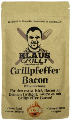 Grillpfeffer Bacon 250 G Beutel By Klaus Grillt