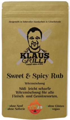 Sweet & Spicy Rub 250 G Beutel By Klaus Grillt