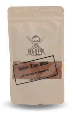Wilder Klaus Black Gewürzmischung 150 G Beutel By Klaus Grillt