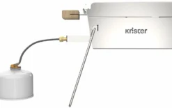 Knister Edelstahl-Gasgrill - Ausziehbarer Kompaktgrill -Grill Verkaufs-Shop Knister Edelstahl Gasgrill Kompaktgrill Logo