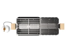 Knister Gasgrill - Ausziehbarer Kompaktgrill -Grill Verkaufs-Shop Knister Gasgril Grillrost im Grill