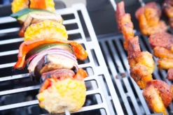 Knister Grill Original - Ausziehbarer Holzkohle Kompaktgrill -Grill Verkaufs-Shop Knister Grill Roste verstellbar