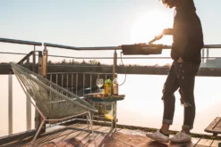 Knister Gasgrill - Ausziehbarer Kompaktgrill -Grill Verkaufs-Shop Knister Kompaktgrill Gas Halterung