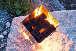 McBrikett Klappkamin / Zusammenklappbarer Anzündkamin -Grill Verkaufs-Shop Mc Brikett Klapp Kamin 5