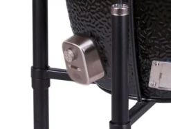 Monolith Grill LeCHEF BBQ GURU - PRO-Serie 2.0 Schwarz - MIT Gestell Und Seitentischen - Inkl. DigiQ Controller Set -Grill Verkaufs-Shop Monolith BBQ Guru Version 2