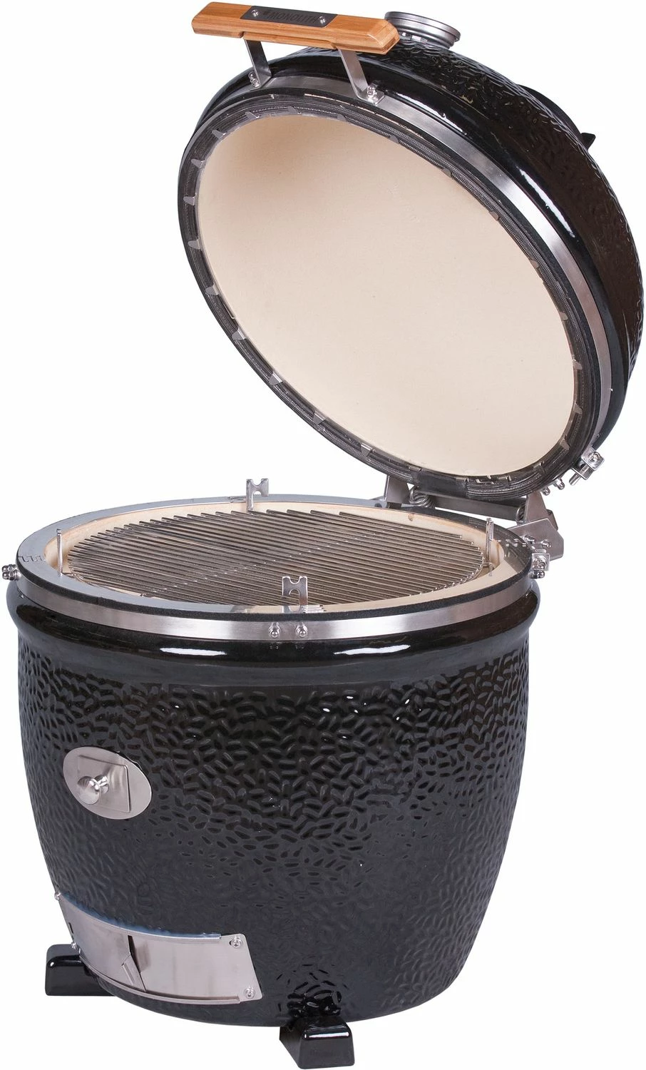 Monolith Grill CLASSIC BBQ GURU - PRO-Serie 2.0 Schwarz - OHNE Gestell Und Seitentische - Inkl. DynaQ Controller Set 3 Monolith Grill CLASSIC BBQ GURU - PRO-Serie 2.0 Schwarz - OHNE Gestell Und Seitentische - Inkl. DynaQ Controller Set – Bild 3