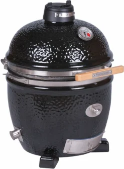 Monolith Grill Junior PRO Serie 2.0 Schwarz - OHNE Gestell -Grill Verkaufs-Shop Monolith Keramik Grill Junior PRO Serie 2 0 121022 black 11