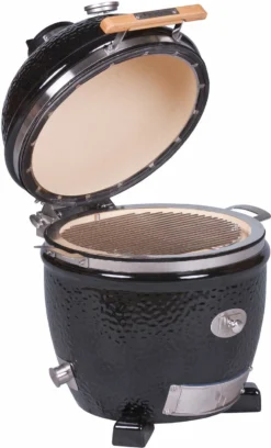 Monolith Grill Junior PRO Serie 2.0 Schwarz - OHNE Gestell -Grill Verkaufs-Shop Monolith Keramik Grill Junior PRO Serie 2 0 121022 black 12