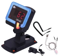 Monolith Grill LeCHEF BBQ GURU - PRO-Serie 2.0 Schwarz - OHNE Gestell Und Seitentische - Inkl. UltraQ Controller Set