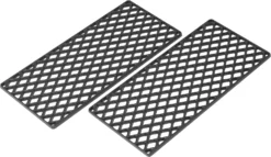 Outdoorchef Dualchef 325 G Gasgrill Mit Seitenkocher + BLAZING ZONE Infrarotbrenner + DGS Gusseisen Grillrost 2 Stk. + DGS Gemüse Grillrost 2 Stk. -Grill Verkaufs-Shop Napoleon Backbuch Brot Backen auf dem Gasgrill