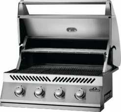 Napoleon 500-Series 32" BI32 Edelstahl Einbaugrill - Modell 2023 -Grill Verkaufs-Shop Napoleon Einbaugrill 500 Serie BI32 Warmhalteroste verschiebbar