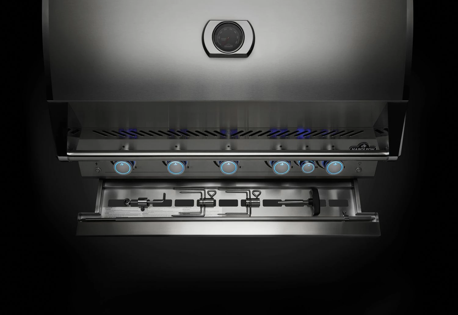 Napoleon 700-Series 38" BIG38 Edelstahl Einbaugrill Inkl. Drehspieß - Modell 2023 10 Napoleon 700-Series 38" BIG38 Edelstahl Einbaugrill Inkl. Drehspieß - Modell 2023 – Bild 10