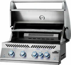 Napoleon 700-Series 32" BIG32 Edelstahl Einbaugrill Inkl. Drehspieß - Modell 2023 27 Napoleon 700-Series 32" BIG32 Edelstahl Einbaugrill Inkl. Drehspieß - Modell 2023 -Grill Verkaufs-Shop Napoleon Einbaugrill BIG32 Warmhalterost vorne