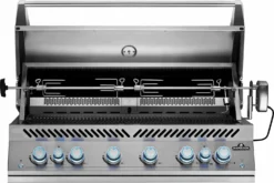 Napoleon 700-Series 44" BIG44 Edelstahl Einbaugrill Inkl. Drehspieß - Modell 2023 -Grill Verkaufs-Shop Napoleon Einbaugrill BIG44 Infrarot Backburner