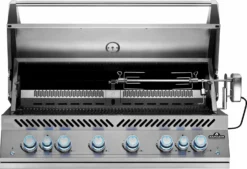Napoleon 700-Series 44" BIG44 Edelstahl Einbaugrill Inkl. Drehspieß - Modell 2023 -Grill Verkaufs-Shop Napoleon Einbaugrill BIG44 Rotisserie rechts