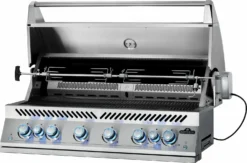 Napoleon 700-Series 44" BIG44 Edelstahl Einbaugrill Inkl. Drehspieß - Modell 2023 -Grill Verkaufs-Shop Napoleon Einbaugrill BIG44RB Drehspiess