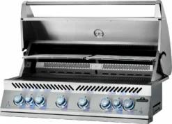 Napoleon 700-Series 44" BIG44 Edelstahl Einbaugrill Inkl. Drehspieß - Modell 2023 -Grill Verkaufs-Shop Napoleon Einbaugrill BIG44RB Edelstahl Warmhalterost