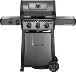 Napoleon Freestyle 365 Gasgrill, Graphit - Mit Seitenbrenner - Modell 2023 - X-DEAL Inkl. Drehspiess