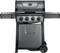 Napoleon Freestyle 425 Gasgrill, Graphit - Modell 2023 - X-DEAL Inkl. Abdeckhaube Und Gussplatte