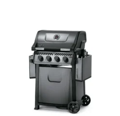 Napoleon Freestyle 425 Gasgrill, Graphit - Modell 2023 - X-DEAL Inkl. Abdeckhaube Und Gussplatte -Grill Verkaufs-Shop Napoleon Freestyle 425 Gasgrill Seiten abgeklappt