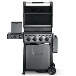 Napoleon Freestyle 425 Gasgrill, Graphit - Mit Sizzle Zone - X-DEAL Inkl. Grillplatte Und Plancha Tool-Set -Grill Verkaufs-Shop Napoleon Freestyle 425 SIB abklappbare Seitenablage 2