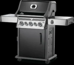 Napoleon Rogue SE 425 Gasgrill, Schwarz Mit Gussrosten - Hero Modell 2023 Inkl. Drehspieß - SMART Deal Inkl. Grillfürst Grill Control -Grill Verkaufs-Shop Napoleon Gasgrill RSE425 Hero Drehregler beleuchtet 1
