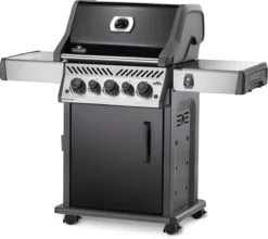 Napoleon Rogue SE 425 Gasgrill, Schwarz Mit Gussrosten - Hero Modell 2023 Inkl. Drehspieß - SMART Deal Inkl. Grillfürst Grill Control -Grill Verkaufs-Shop Napoleon Gasgrill RSE425 schwarz Hero 1