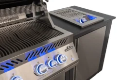 Napoleon Outdoor Küche Oasis Compact 105 Mit BIG32 Einbaugrill Und Einbau Sizzle Zone - Inkl. Arbeitsplatte Aus Feinsteinzeug -Grill Verkaufs-Shop Napoleon Oasis Compact BIG32 Sizzle Zone Seitenbrenner