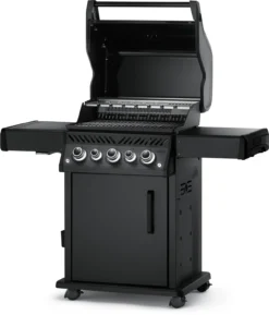 Napoleon Phantom Rogue SE 425 Gasgrill, Mattschwarz Mit Sizzle Zone Und Heckbrenner - Modell 2023 -Grill Verkaufs-Shop Napoleon Phantom Rogue RSE425SIBK 1PHM Prod LidOpen Shelf Up 5 1671185638