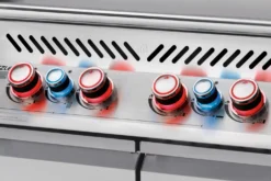 Napoleon Prestige Pro 500-3 Edelstahl Gasgrill Inkl. Drehspieß - X-DEAL Inkl. Napoleon TravelQ PRO285 Kompakt Gasgrill -Grill Verkaufs-Shop Napoleon Prestige Pro 500 safety glow Drehknopfbeleuchtung