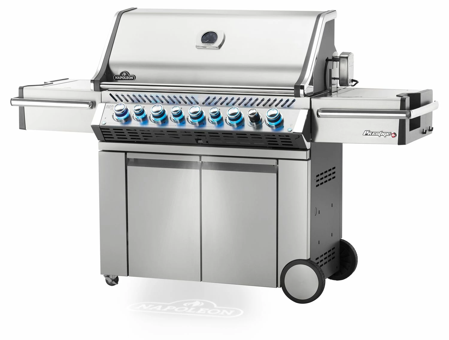 Napoleon Prestige Pro 665-3 Edelstahl Gasgrill Inkl. Drehspieß - X-DEAL Inkl. Napoleon Holzkohlegrill Kugelgrill Ø 57cm 3 Napoleon Prestige Pro 665-3 Edelstahl Gasgrill Inkl. Drehspieß - X-DEAL Inkl. Napoleon Holzkohlegrill Kugelgrill Ø 57cm – Bild 3