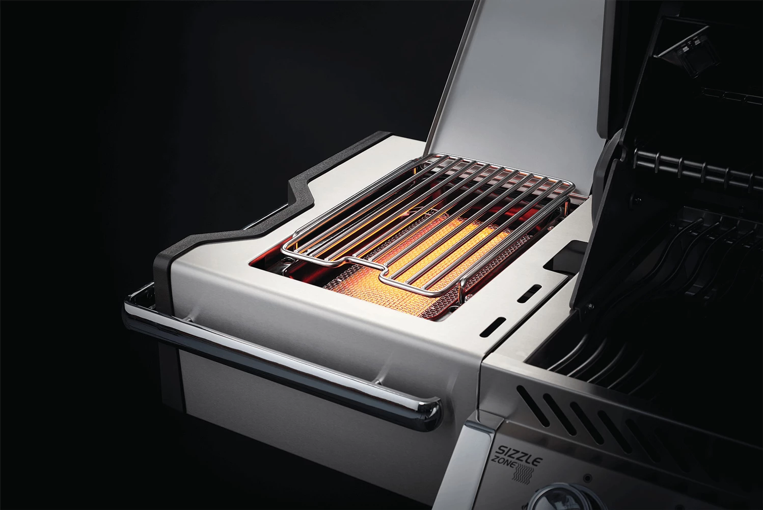 Napoleon Prestige Pro 665-3 Edelstahl Gasgrill Inkl. Drehspieß - X-DEAL Inkl. Napoleon Holzkohlegrill Kugelgrill Ø 57cm 7 Napoleon Prestige Pro 665-3 Edelstahl Gasgrill Inkl. Drehspieß - X-DEAL Inkl. Napoleon Holzkohlegrill Kugelgrill Ø 57cm – Bild 7