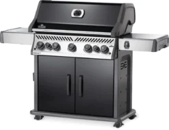 Napoleon Rogue SE 625 Gasgrill, Schwarz Mit Gussrosten, Sizzle Zone Und Heckbrenner - Modell 2023