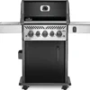 Napoleon Rogue SE 425 Gasgrill, Schwarz Mit Gussrosten - Hero Modell 2023 Inkl. Drehspieß - SMART Deal Inkl. Grillfürst Grill Control
