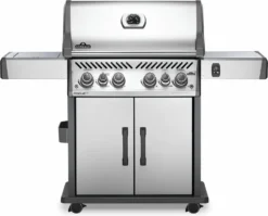 Napoleon Rogue SE 525 Edelstahl Gasgrill Mit Sizzle Zone Und Heckbrenner - SMART Deal Inkl. Grillfürst Grill Control - Modell 2023