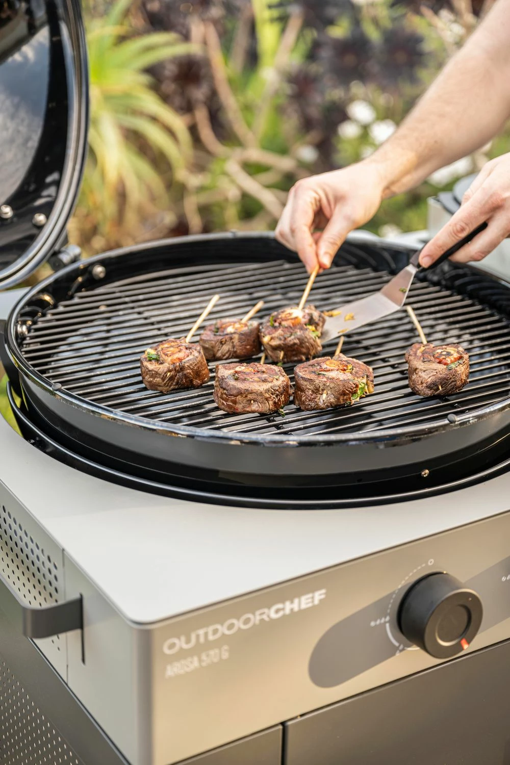 Outdoorchef Gas Kugelgrill Arosa 570 G Evo Grey Steel 7 Outdoorchef Gas Kugelgrill Arosa 570 G Evo Grey Steel – Bild 7