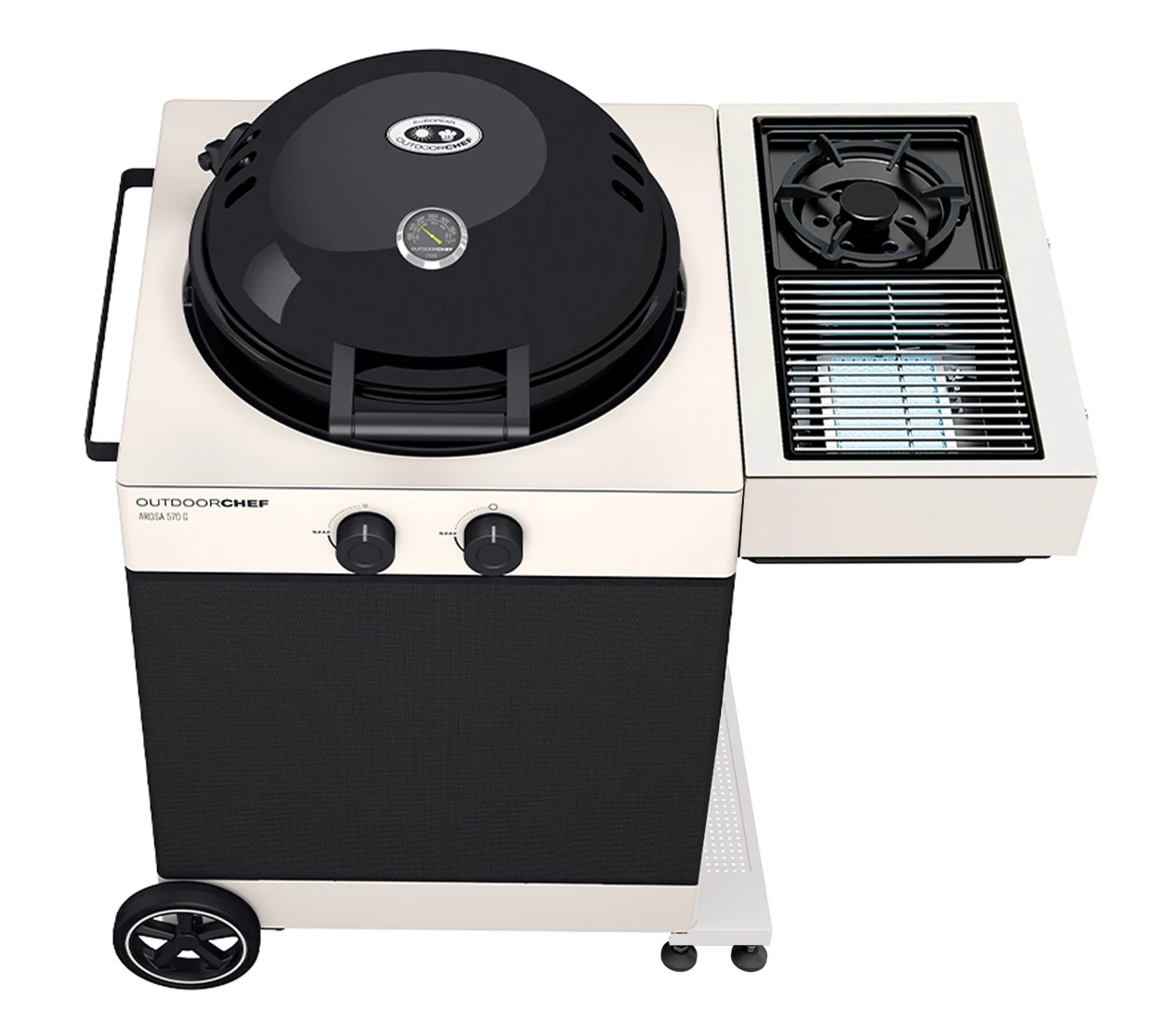 Outdoorchef Gas Kugelgrill Arosa 570 G Tex Inkl. Blazing Zone + Cooking Zone 1 Outdoorchef Gas Kugelgrill Arosa 570 G Tex Inkl. Blazing Zone + Cooking Zone