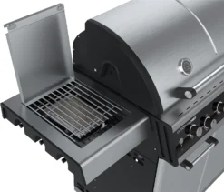 Outdoorchef Dualchef S 425 G Edelstahl Gasgrill Mit Seitenkocher + BLAZING ZONE Infrarotbrenner -Grill Verkaufs-Shop Outdoorchef Blazing Zone Dualchef 18 212 80 eingebaut aus 1