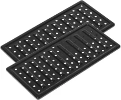 Outdoorchef Dualchef S 425 G Edelstahl Gasgrill Mit Seitenkocher + Blazing Zone Infrarotbrenner + DGS Gusseisen Grillrost 2 Stk. + DGS Gemüse Grillrost 2 Stk. -Grill Verkaufs-Shop Outdoorchef DGS Gemuese Grillrost 2 Stk 18 212 45