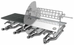 Outdoorchef Dualchef 425 G BZ Gasgrill Mit BLAZING ZONE Infrarotbrenner -Grill Verkaufs-Shop Outdoorchef Dualchef 425G BZ Gasgrill Heat Diffuser 1