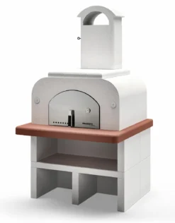 Palazzetti Pizzaofen Easy Medium Mit Beton Untergestell Inkl. Montagematerial