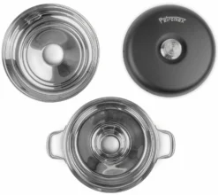 Petromax Camping Backofen -Grill Verkaufs-Shop Petromax Camping Backofen auseinandergelegt