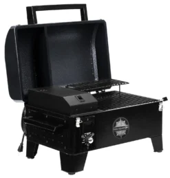 Pit Boss Pelletgrill Navigator 150 -Grill Verkaufs-Shop Pit Boss Pelletgrill Navigator 150 10805 Deckel offen Hopper
